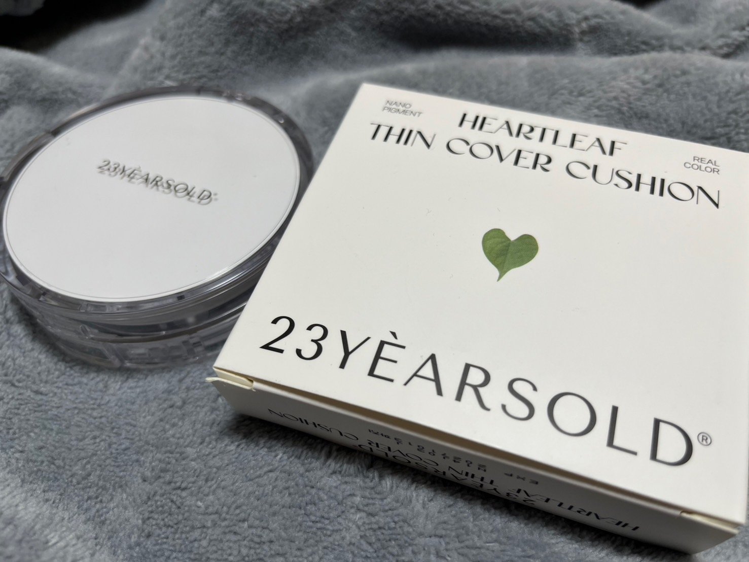 ハートリーフシーンカバークッション/23years old/クッションファンデーションを使ったクチコミ（1枚目）