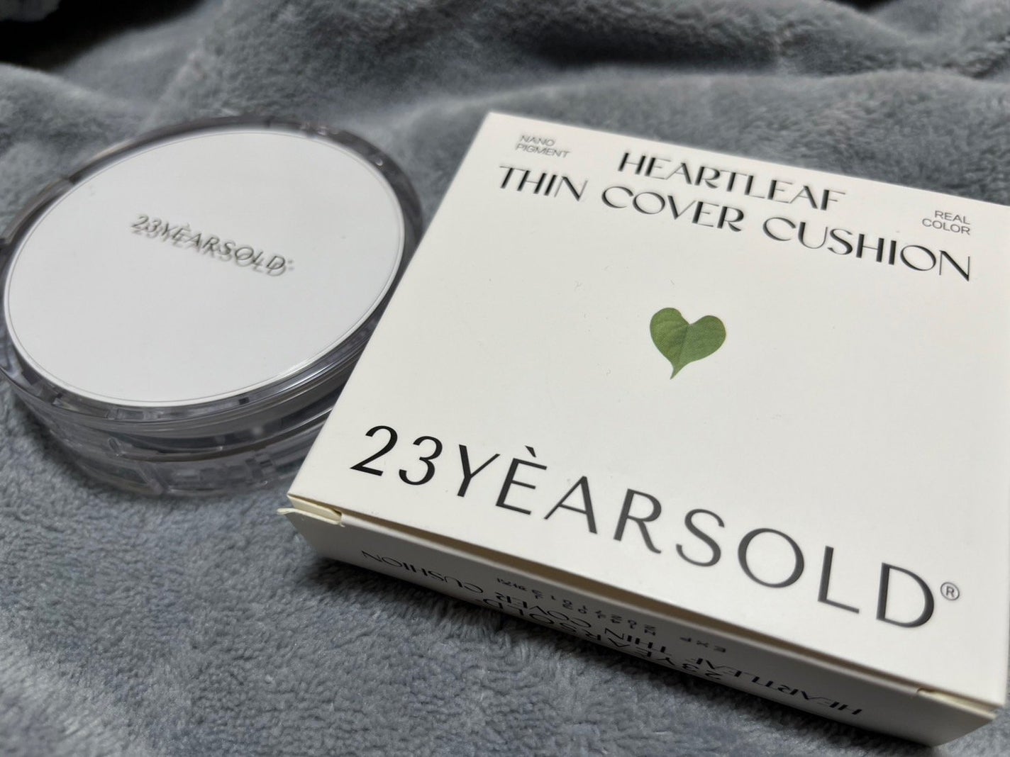 ハートリーフシーンカバークッション/23years old/クッションファンデーションを使ったクチコミ(1枚目)