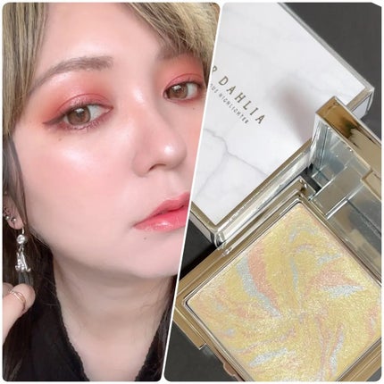 スキンルミナスハイライター/DEAR DAHLIA/パウダーハイライトを使ったクチコミ(1枚目)