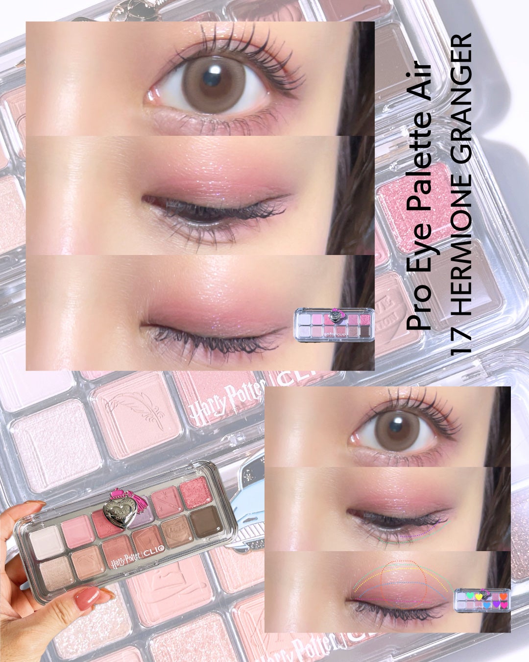 プロ アイ パレット エアー/CLIO/アイシャドウパレットを使ったクチコミ(7枚目)