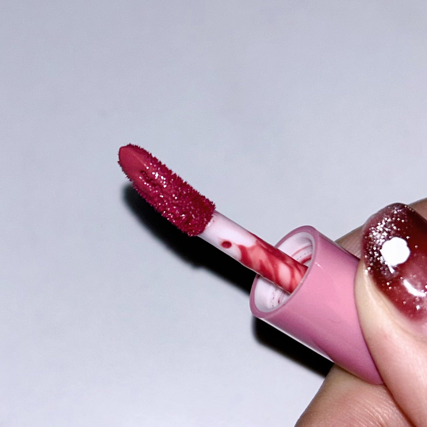 ウォータフルグロウティント/wakemake/リップティントを使ったクチコミ(2枚目)