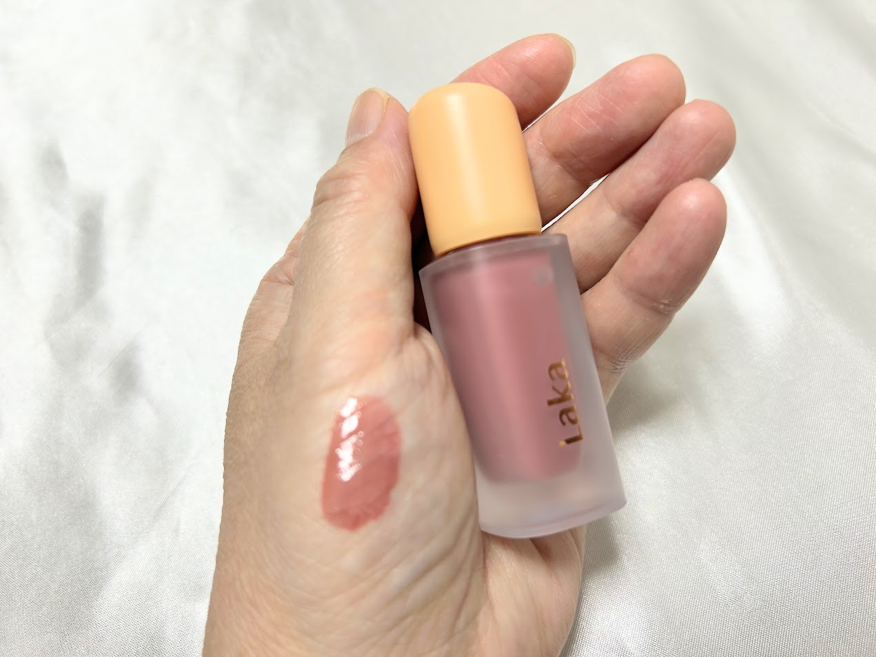 フルーティーグラムティント/Laka/リップティントを使ったクチコミ（2枚目）