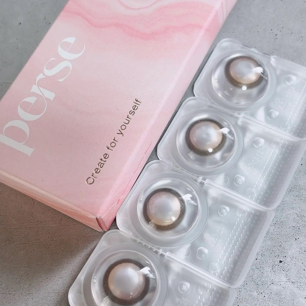 perse 1day/perse/ワンデー（１DAY）カラコンを使ったクチコミ（3枚目）