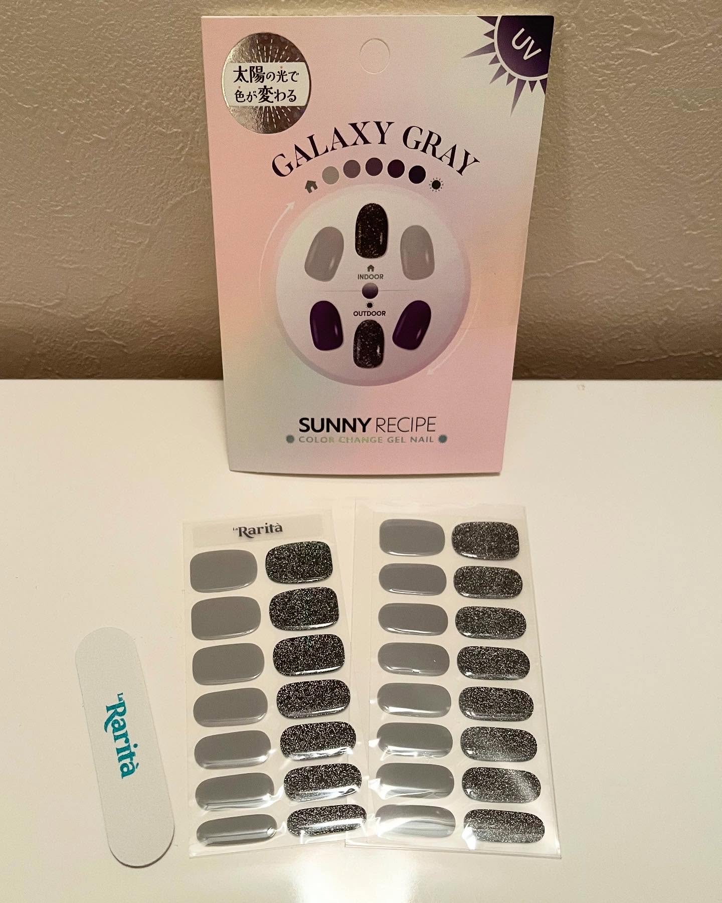 SUNNY RECIPE COLOR CHANGE GEL NAIL/SUNNY RECIPE/ネイルシールを使ったクチコミ（2枚目）