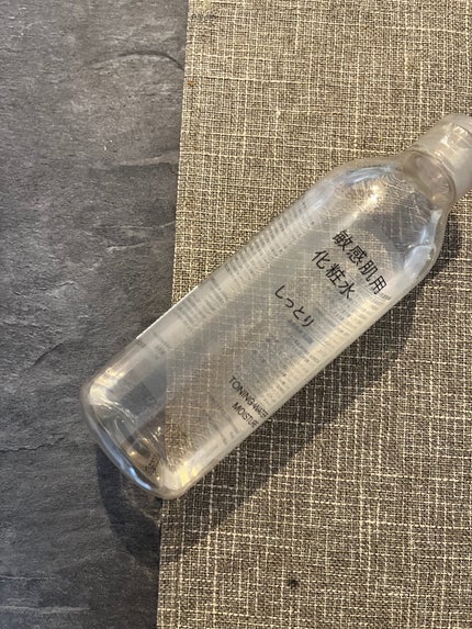 敏感肌用化粧水 しっとり/無印良品/化粧水を使ったクチコミ(1枚目)