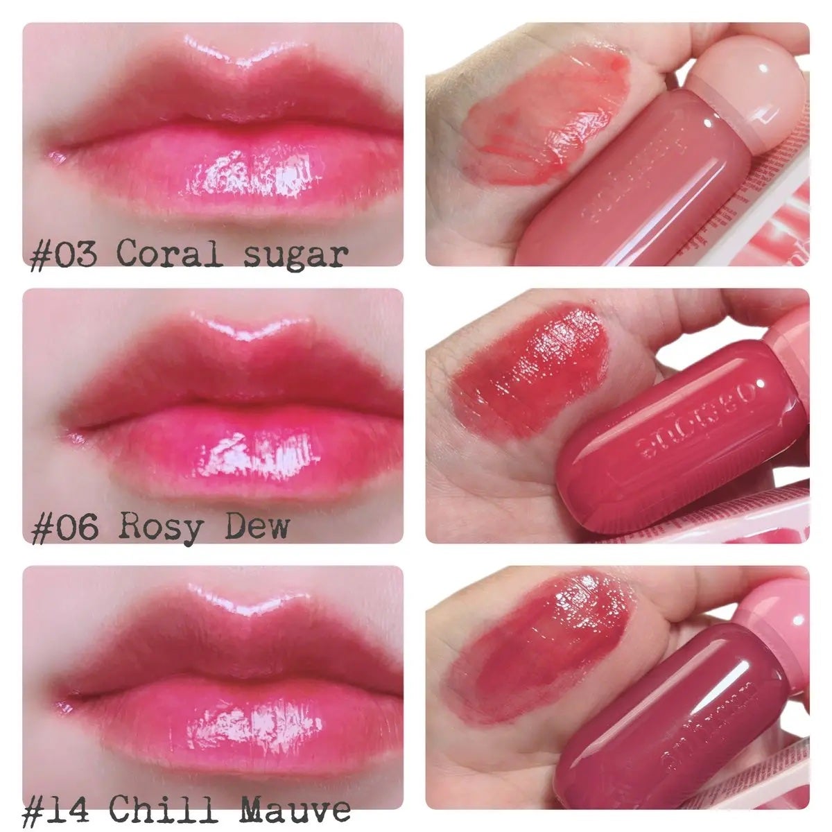 ジューシーデューイグロウティント/dasique/リップティントを使ったクチコミ(2枚目)