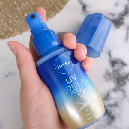 ニベアUV ディーププロテクト&ケア ミルクミスト/ニベア/日焼け止めミスト・スプレーを使ったクチコミ(3枚目)