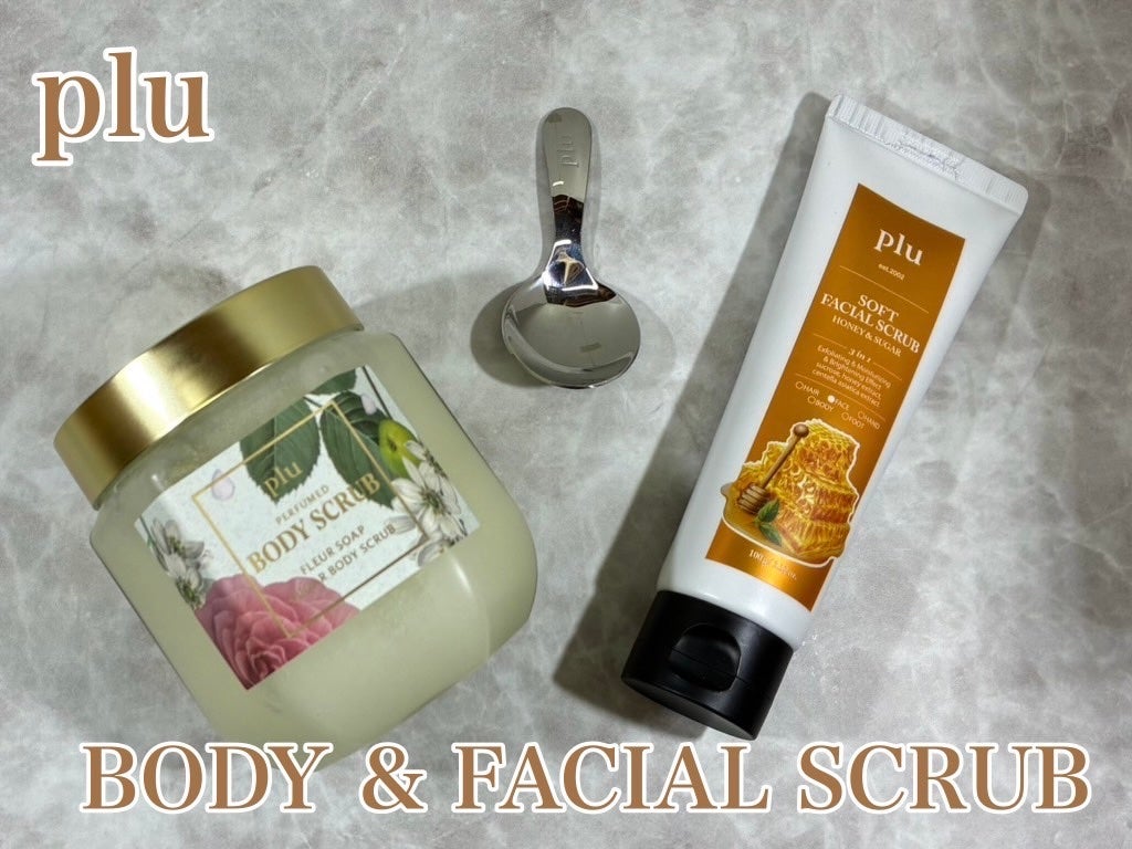パヒュームドボディスクラブ フレールソープ/plu/ボディスクラブを使ったクチコミ(1枚目)