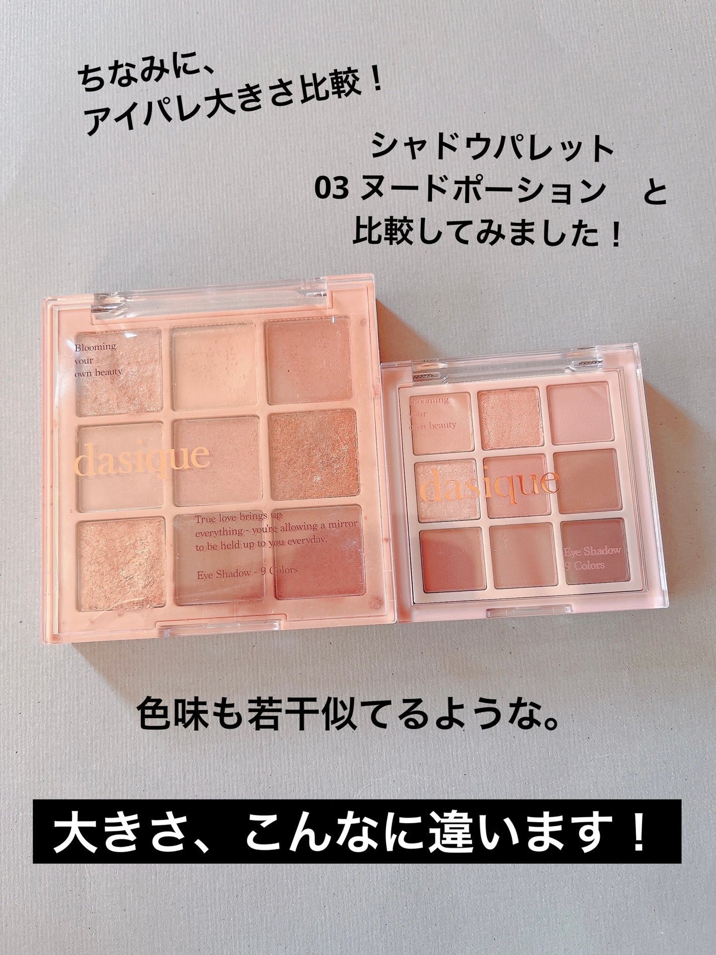 シャドウパレット/dasique/アイシャドウパレットを使ったクチコミ(6枚目)