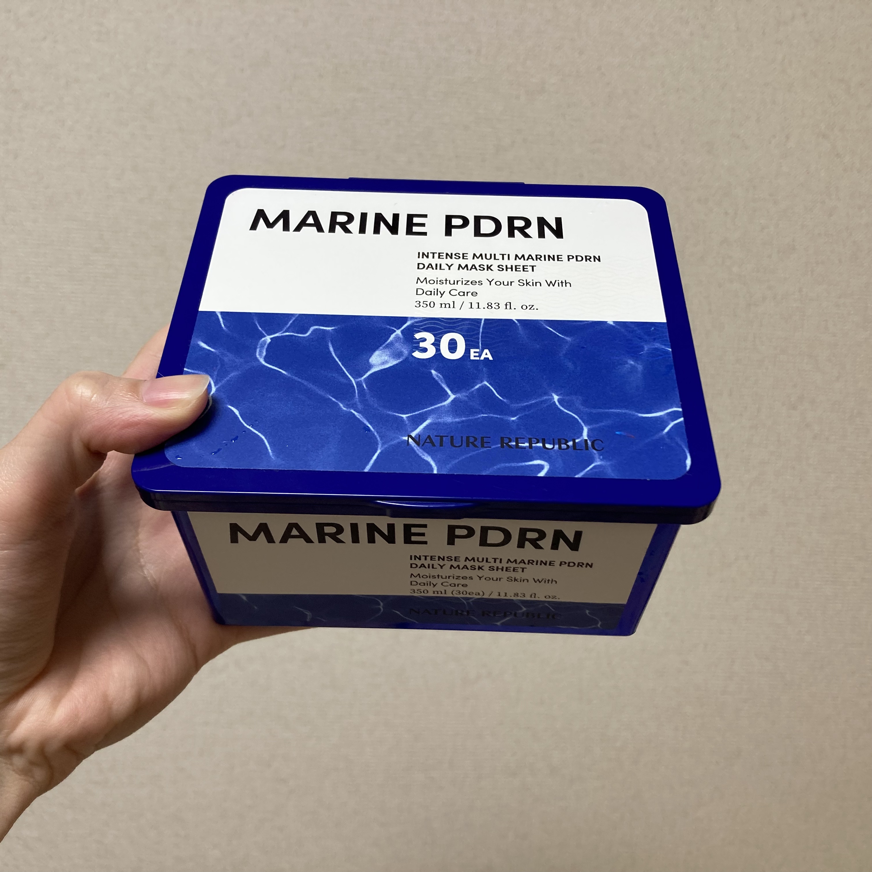 マリンPDRNデイリーシートマスク/ネイチャーリパブリック/シートマスク・パックを使ったクチコミ（1枚目）