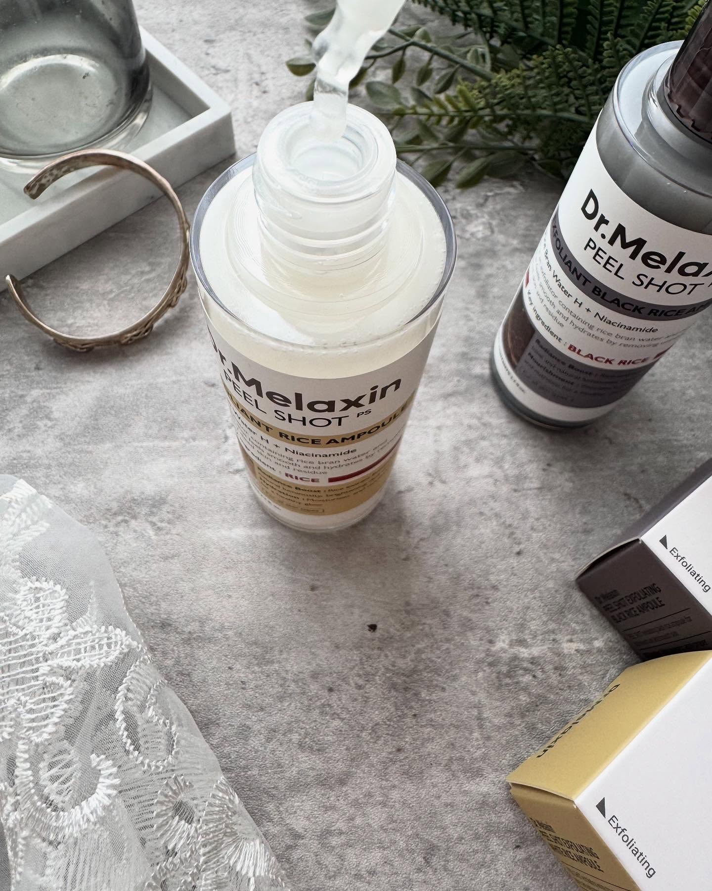 白米ピールショットゴマージュアンプル/Dr.Melaxin/美容液を使ったクチコミ（3枚目）