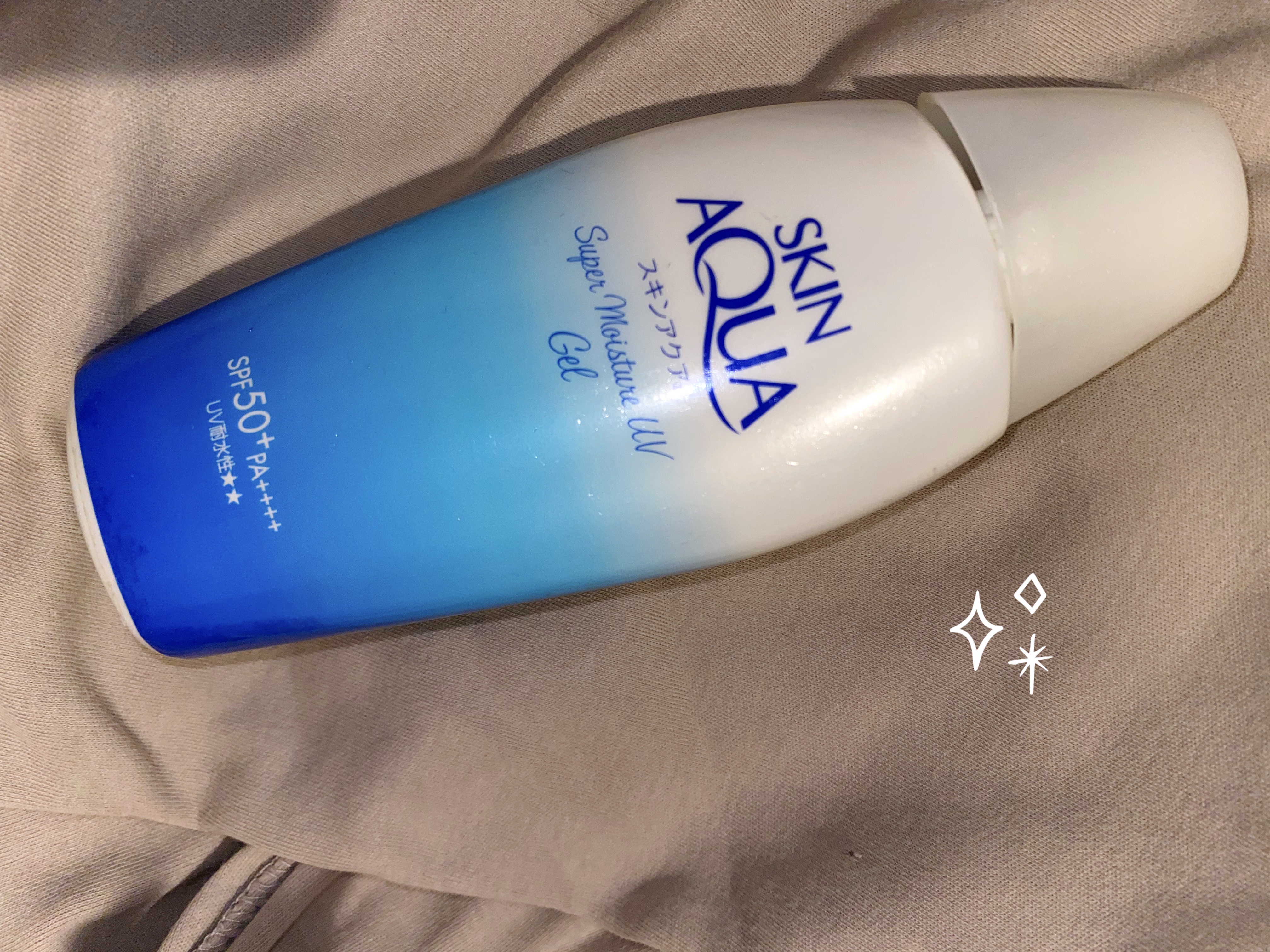 スキンアクア スーパーモイスチャージェル/スキンアクア/日焼け止めジェルを使ったクチコミ（1枚目）