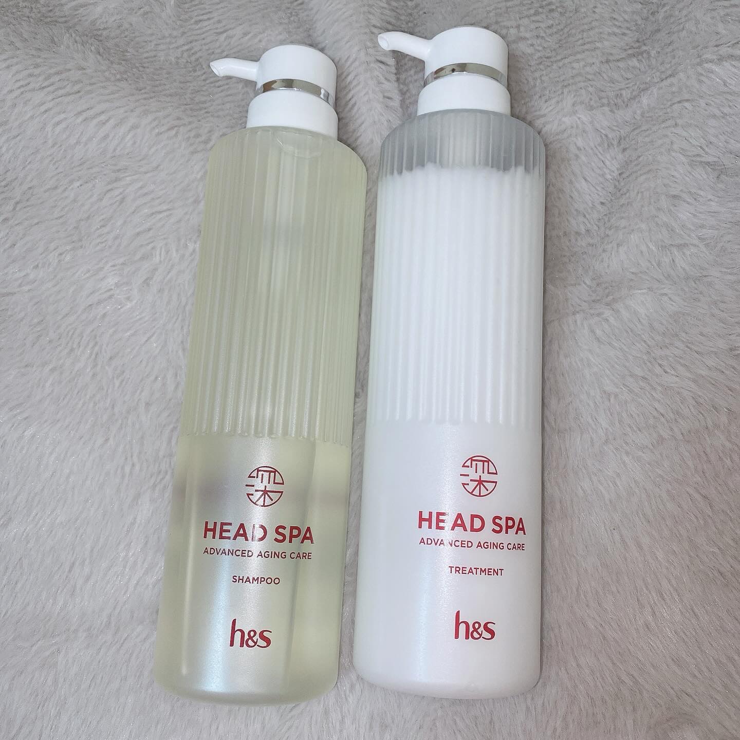 h&s 深ヘッドスパ アドバンスド エイジング ケア*4 シャンプー[医薬部外品]/トリートメント/h&s/市販シャンプーを使ったクチコミ（1枚目）