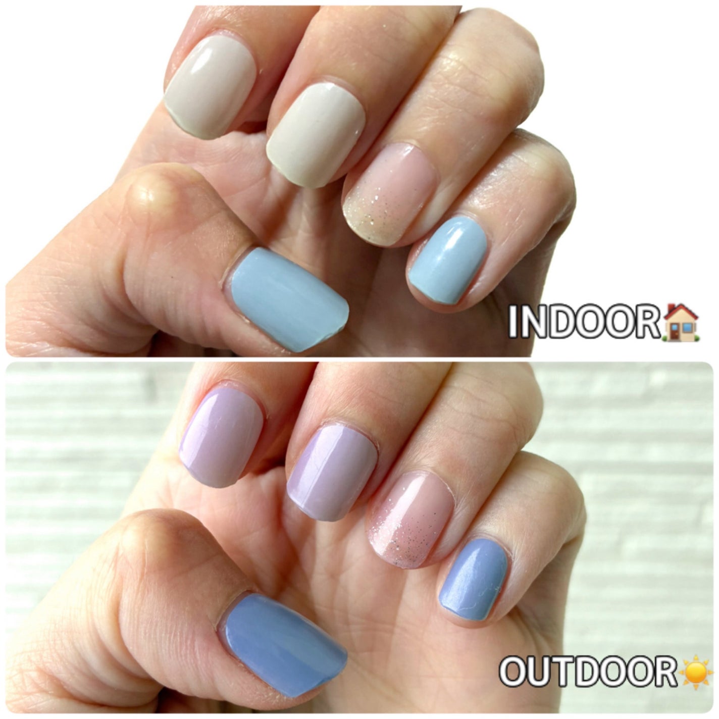 SUNNY RECIPE COLOR CHANGE GEL NAIL/SUNNY RECIPE/ネイルシールを使ったクチコミ(6枚目)