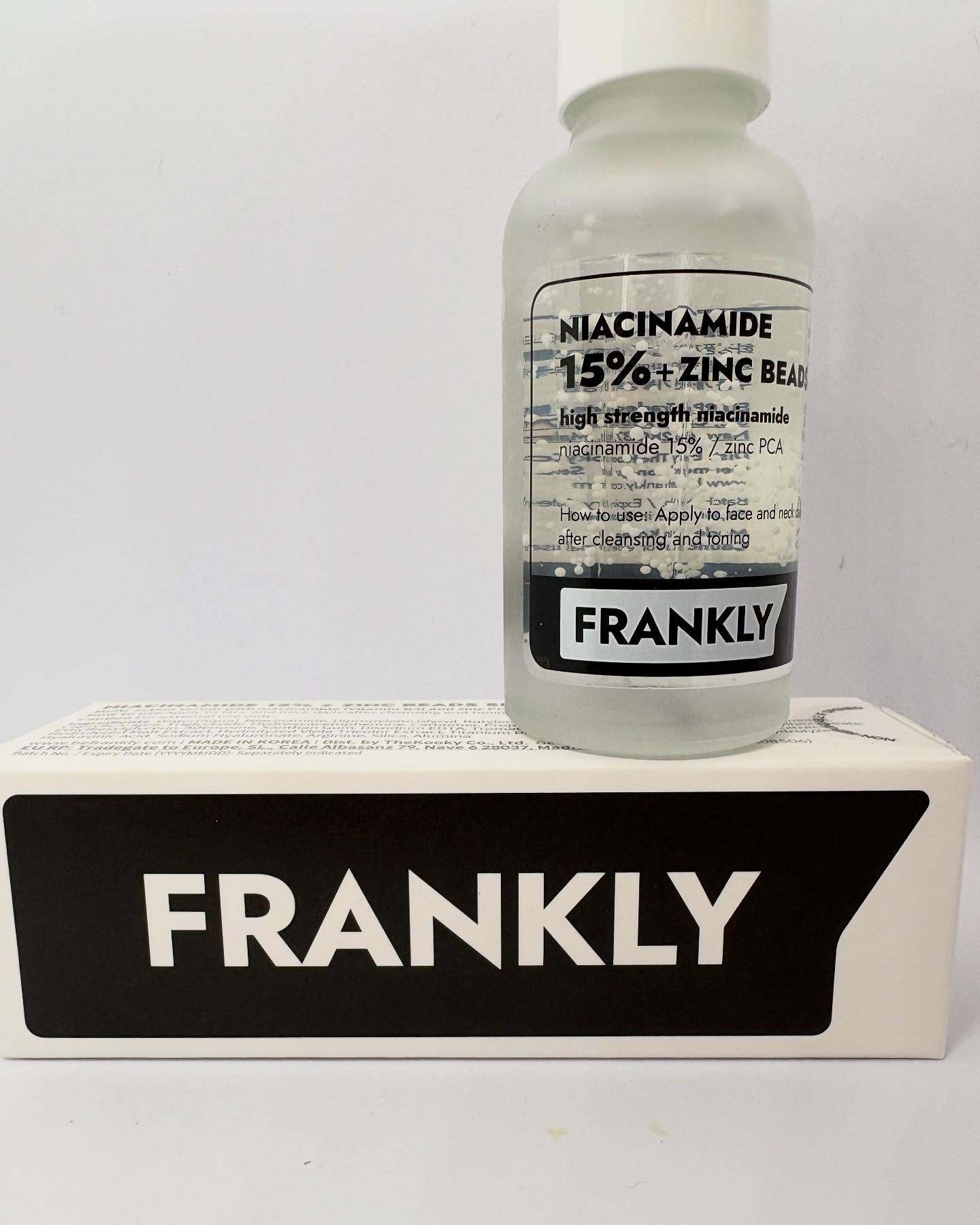 ナイアシンジンクビーズセラム/Frankly/美容液を使ったクチコミ（1枚目）