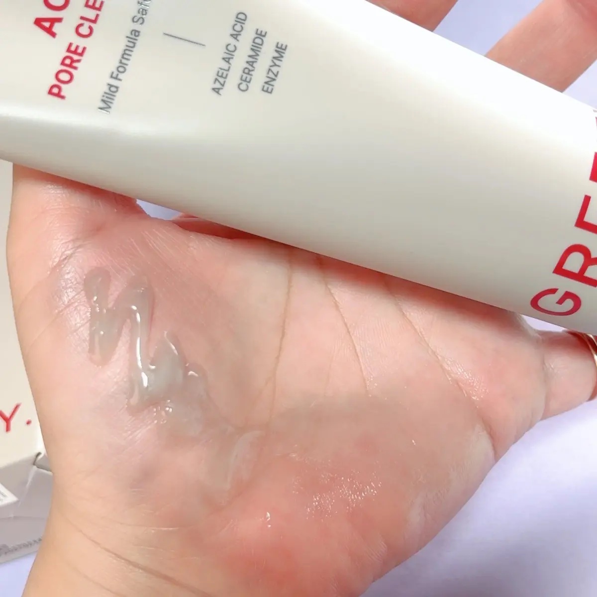 ACE pore cleanser /GREETY/洗顔フォームを使ったクチコミ（3枚目）