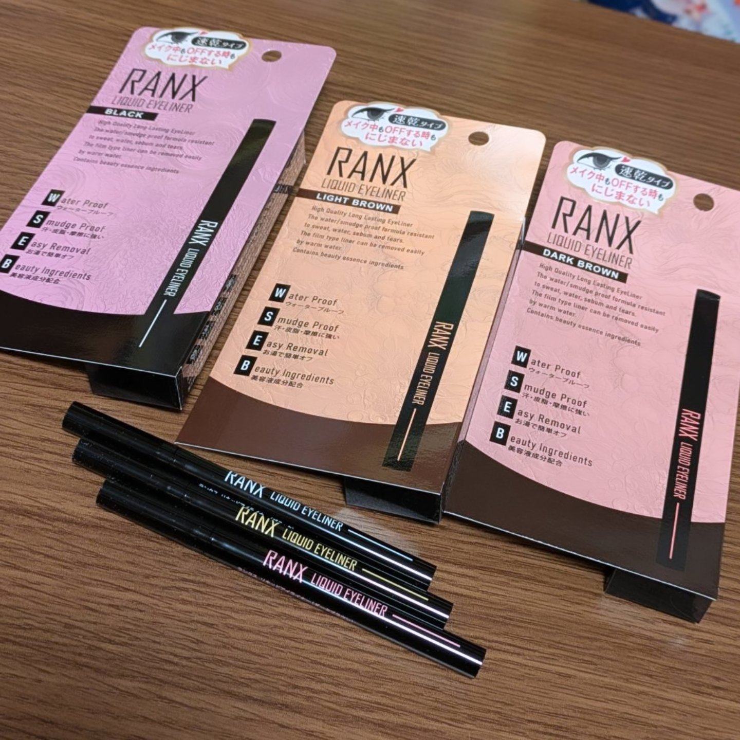 リキッドアイライナー/RANX/リキッドアイライナーを使ったクチコミ（1枚目）