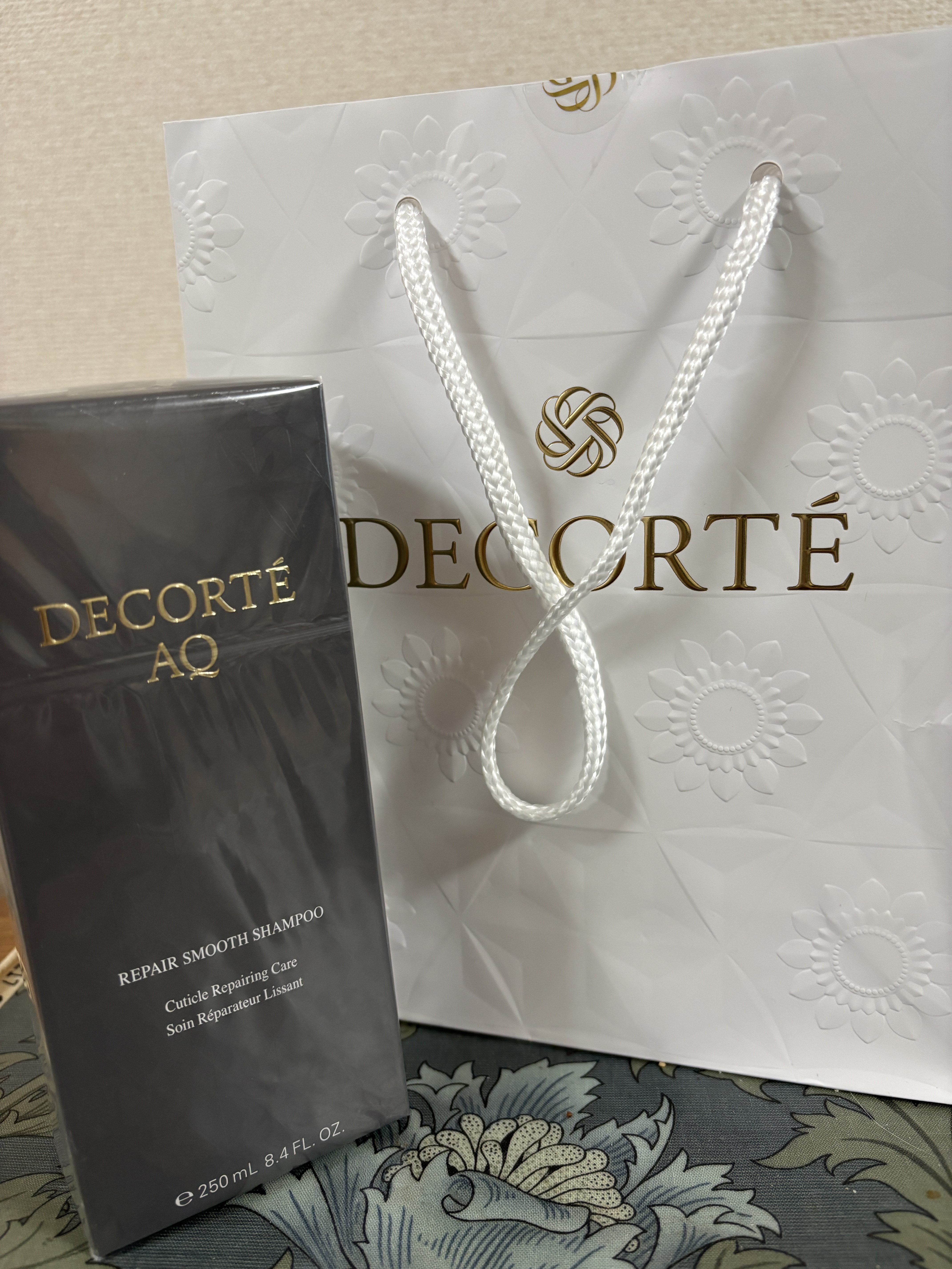 AQ リペア スムース シャンプー/トリートメント コンディショナー/DECORTÉ/市販シャンプーを使ったクチコミ（2枚目）