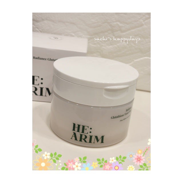 ヘアリムラディアンス グルタチオントナーパッド/HEARIM/トナーパッドを使ったクチコミ(1枚目)