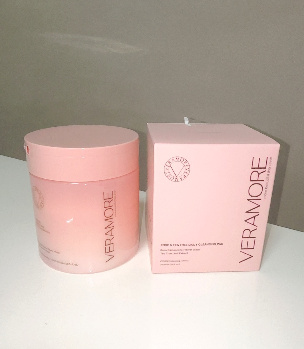 ローズ＆ティーツリークレンジングパッド/VERAMORE/クレンジングシートを使ったクチコミ（1枚目）