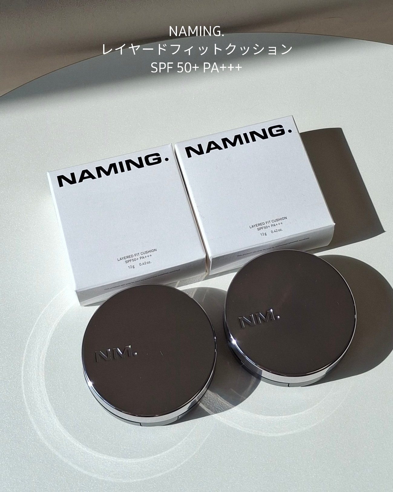 ネーミング レイヤード フィットクッション/NAMING./クッションファンデーションを使ったクチコミ（1枚目）