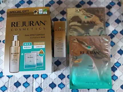 デュアル エフェクト アンプル/REJURAN COSMETICS/美容液を使ったクチコミ(2枚目)