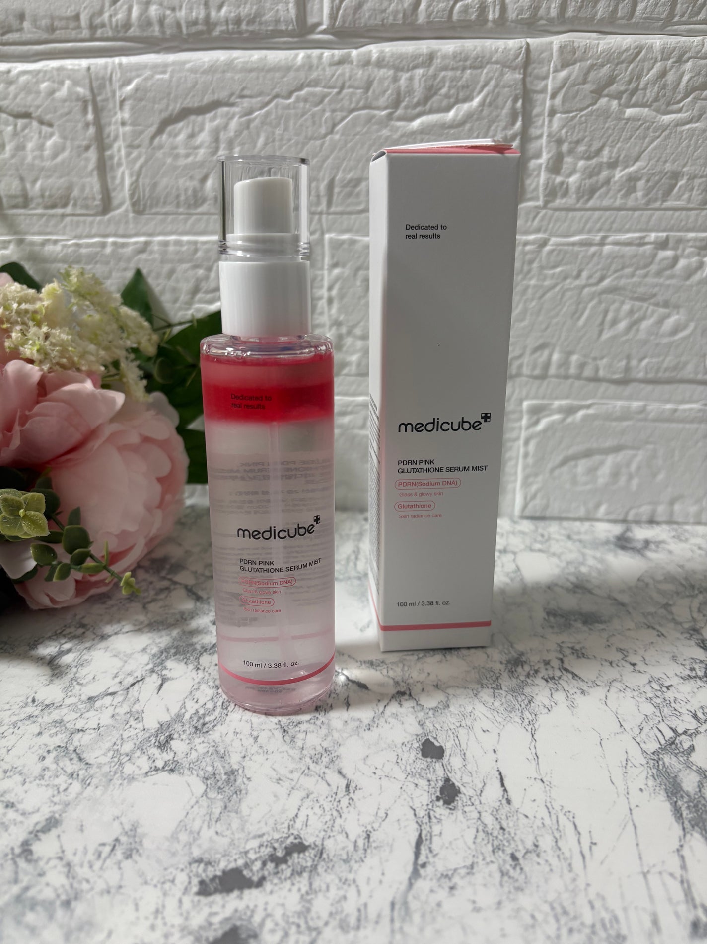 PDRNピンクセラムミスト/MEDICUBE/美容液を使ったクチコミ(1枚目)