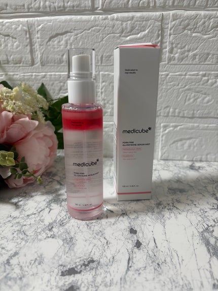 PDRNピンクセラムミスト/MEDICUBE/美容液を使ったクチコミ(1枚目)