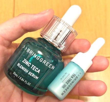 ジンクテカBセラムセット/BRING GREEN/スキンケアキットを使ったクチコミ(1枚目)