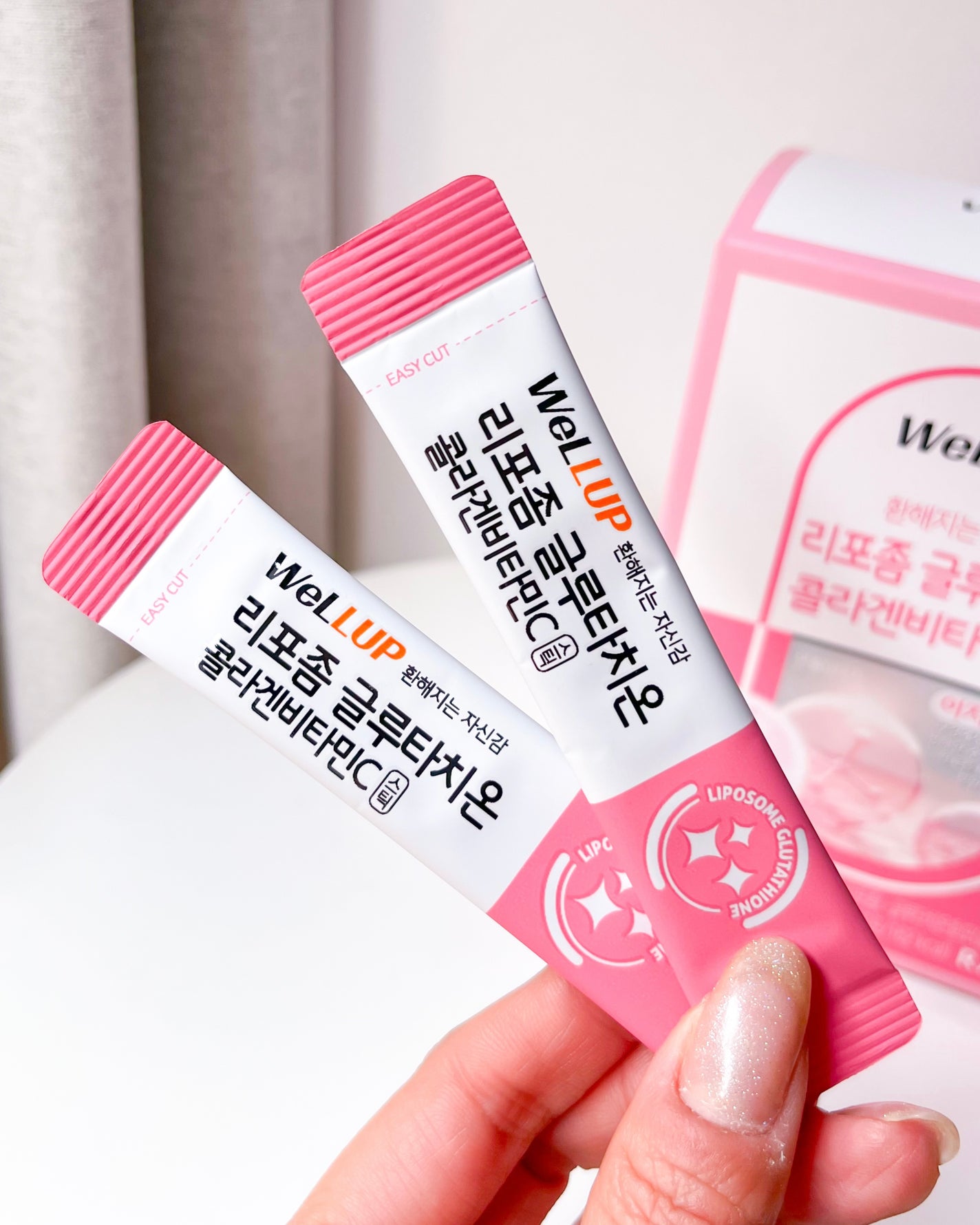 グルタチオンコラーゲンビタミンC/30/ロエル/美容サプリメントを使ったクチコミ(4枚目)