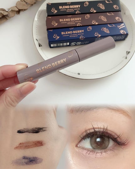 ブレンドベリー チアミー カール&キープ マスカラ WP/BLEND BERRY/マスカラを使ったクチコミ(5枚目)