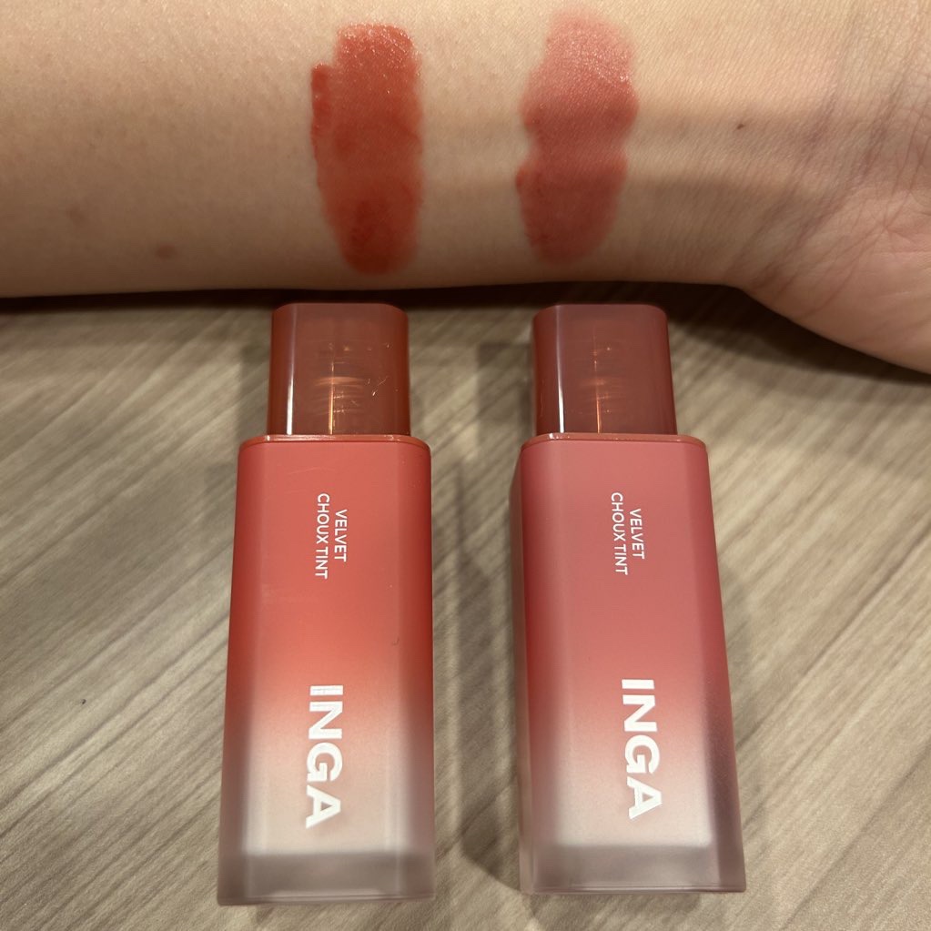 ベルベットシューティント/INGA/リップティントを使ったクチコミ（2枚目）