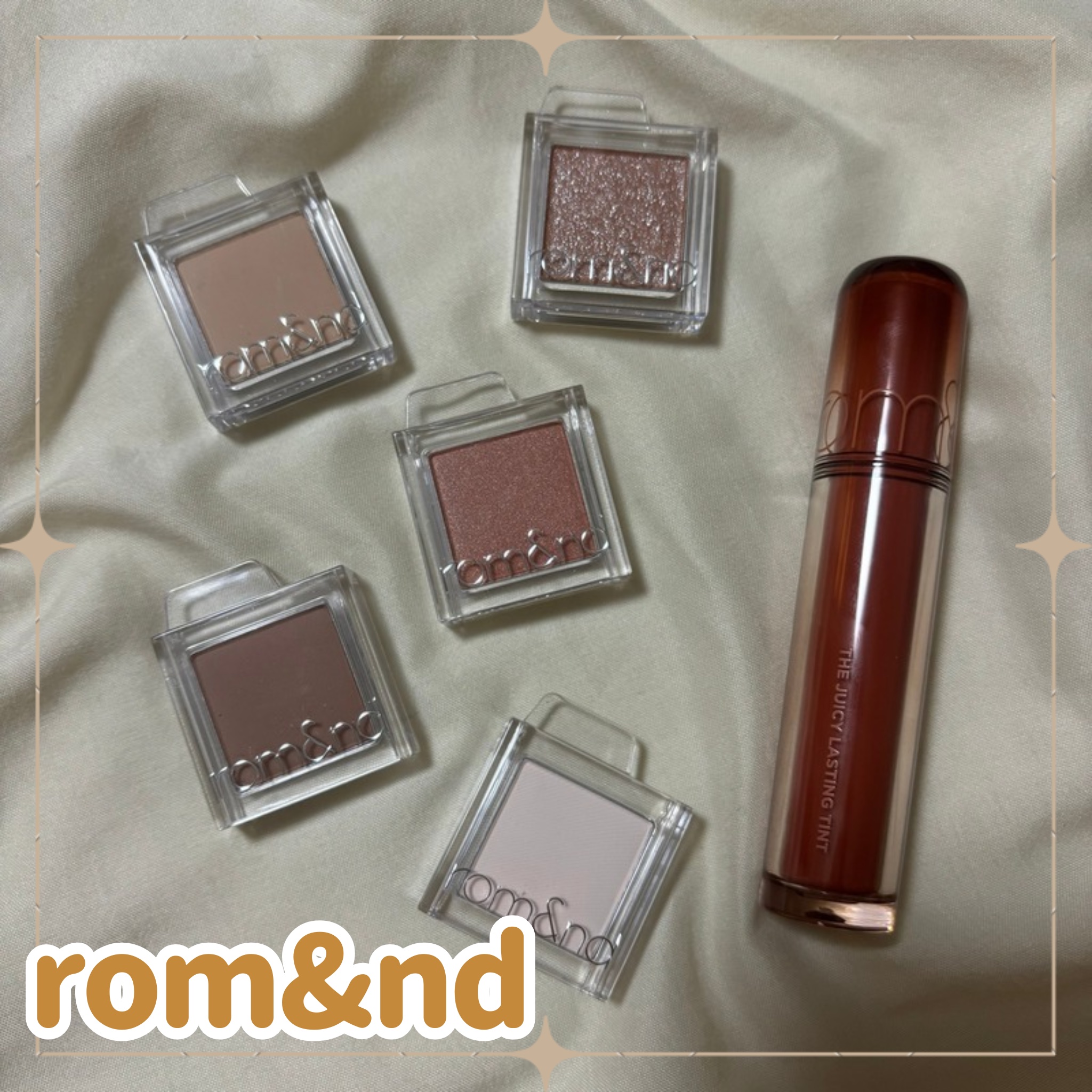 スライドインシングル S15 ジンジャー/rom&nd/単色アイシャドウを使ったクチコミ（1枚目）