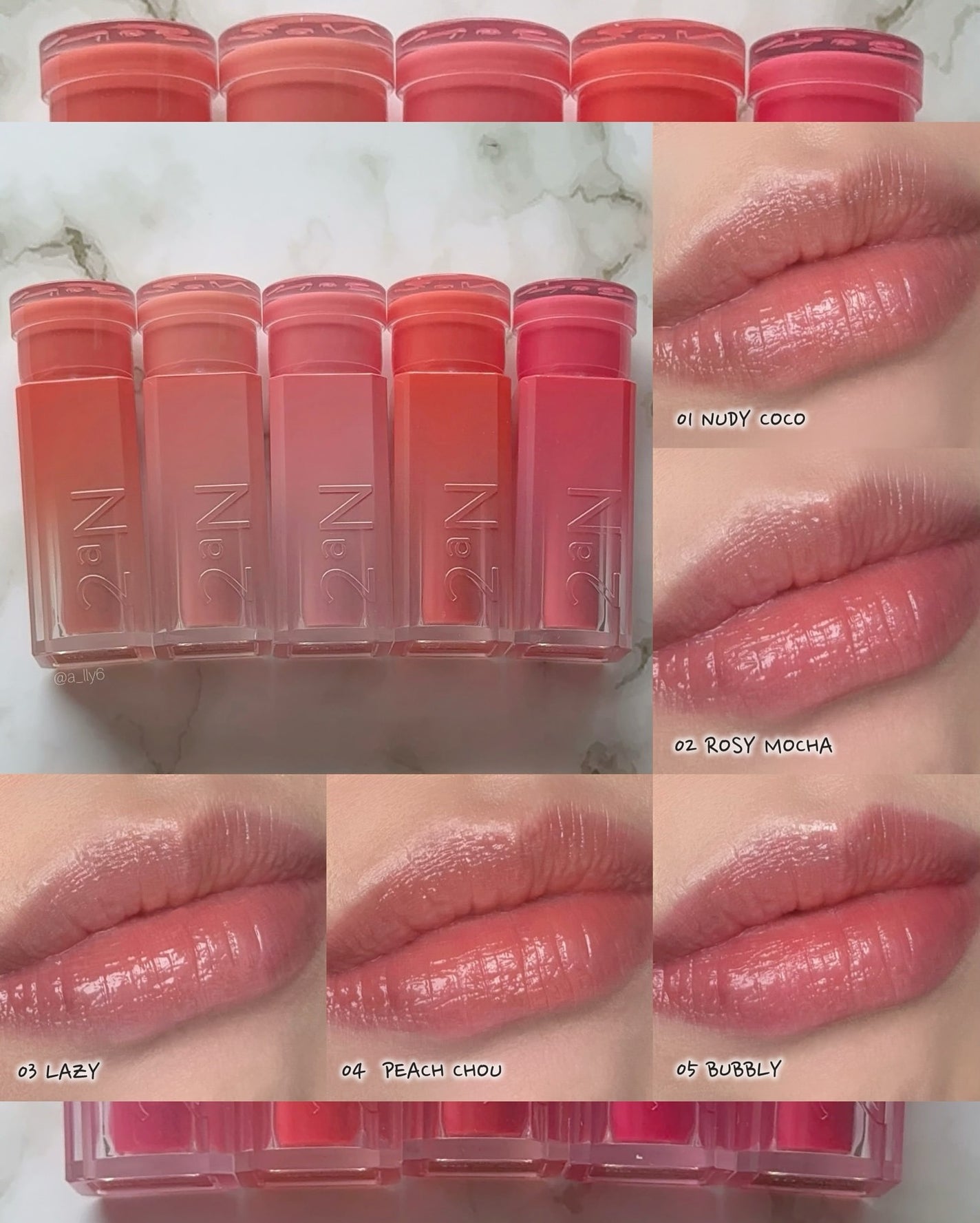 グレイズバウンシングティント/2aN/リップティントを使ったクチコミ(3枚目)