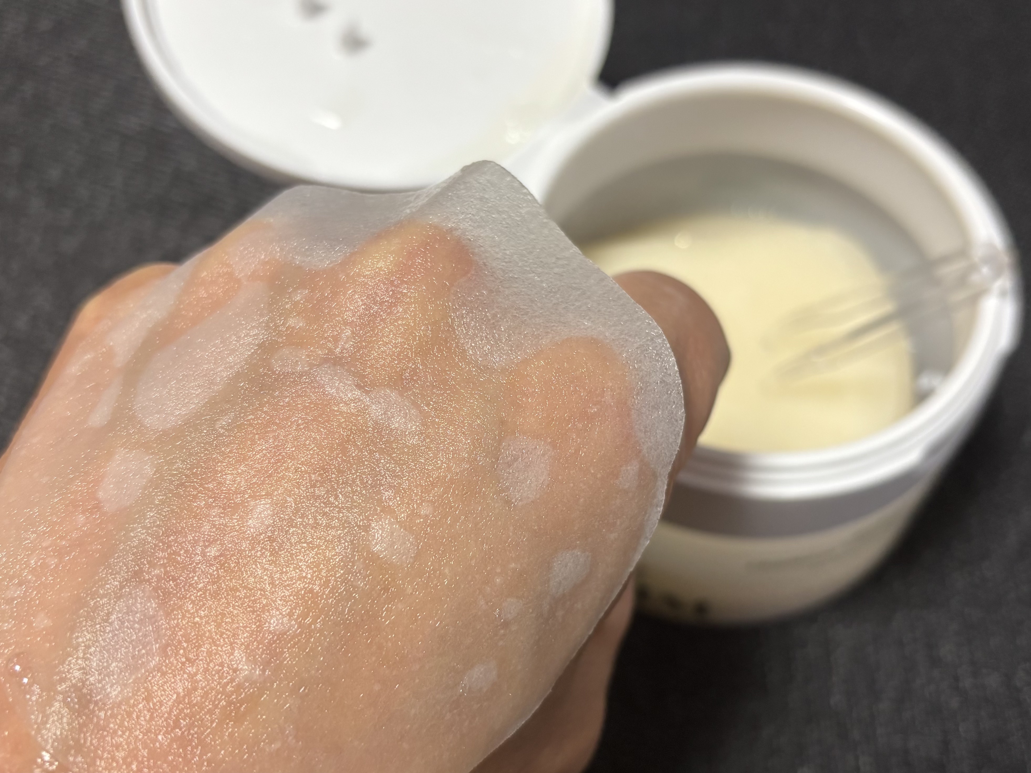 ヘアリムラディアンス グルタチオントナーパッド/HEARIM/トナーパッドを使ったクチコミ（2枚目）