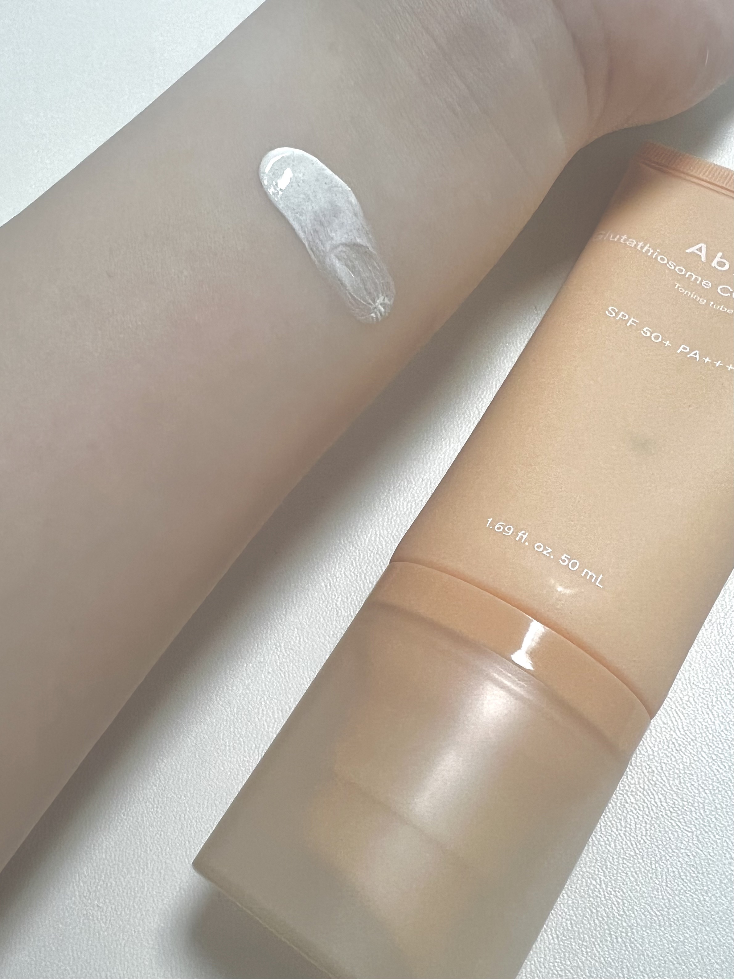 グルタチオンソームCCサンクリームトーニングチューブ/Abib /CCクリームを使ったクチコミ（2枚目）