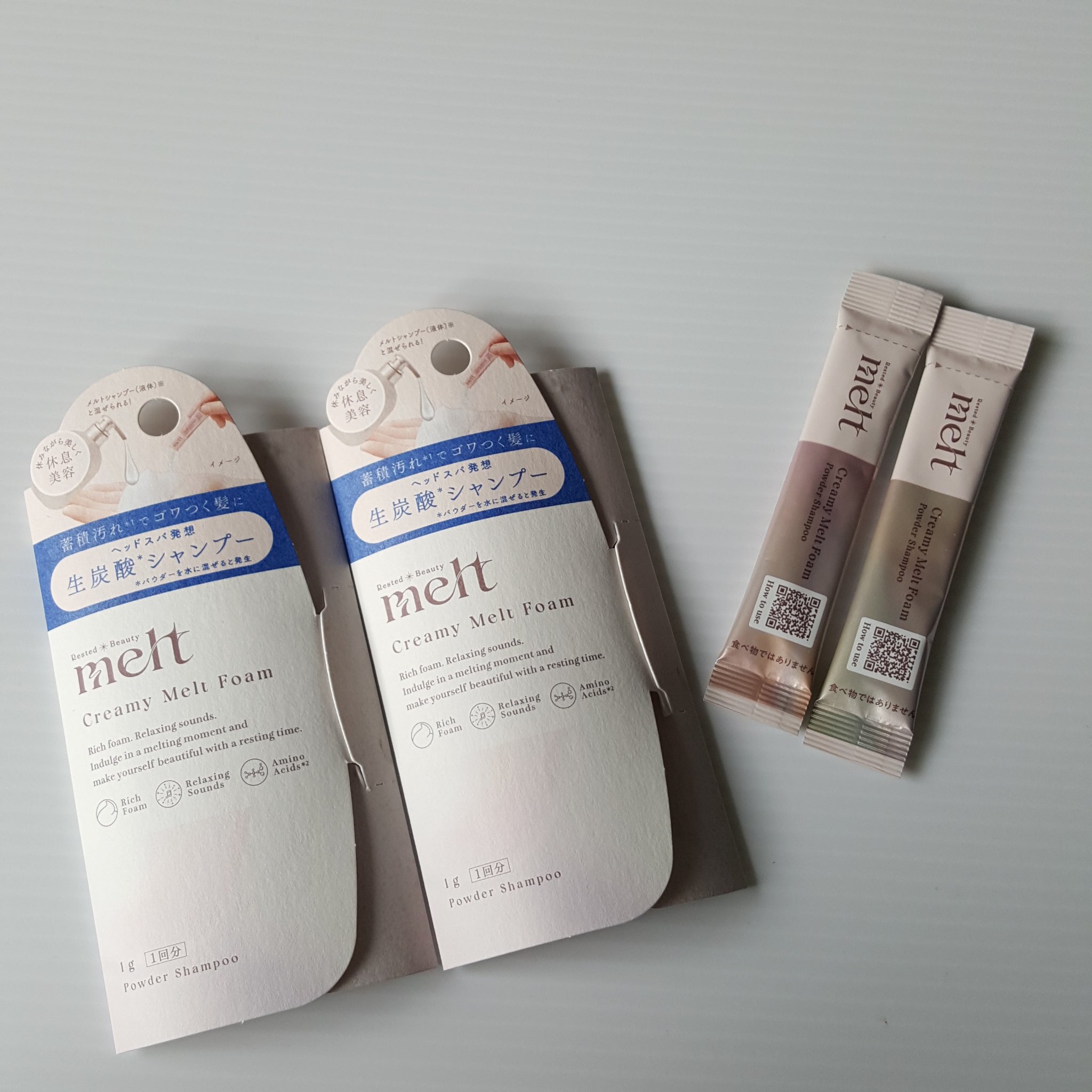 メルト クリーミーメルトフォーム/melt/市販シャンプーを使ったクチコミ（1枚目）