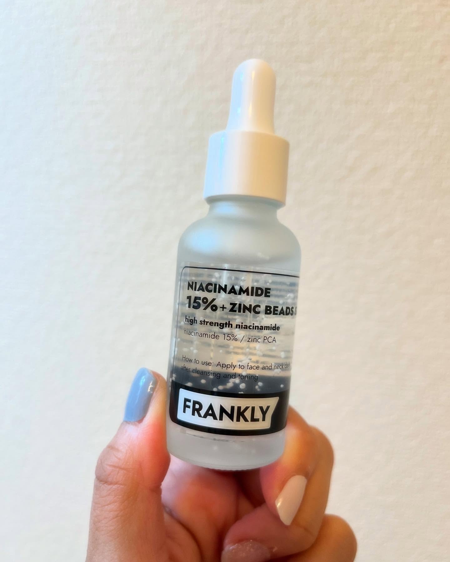 ナイアシンジンクビーズセラム/Frankly/美容液を使ったクチコミ（1枚目）
