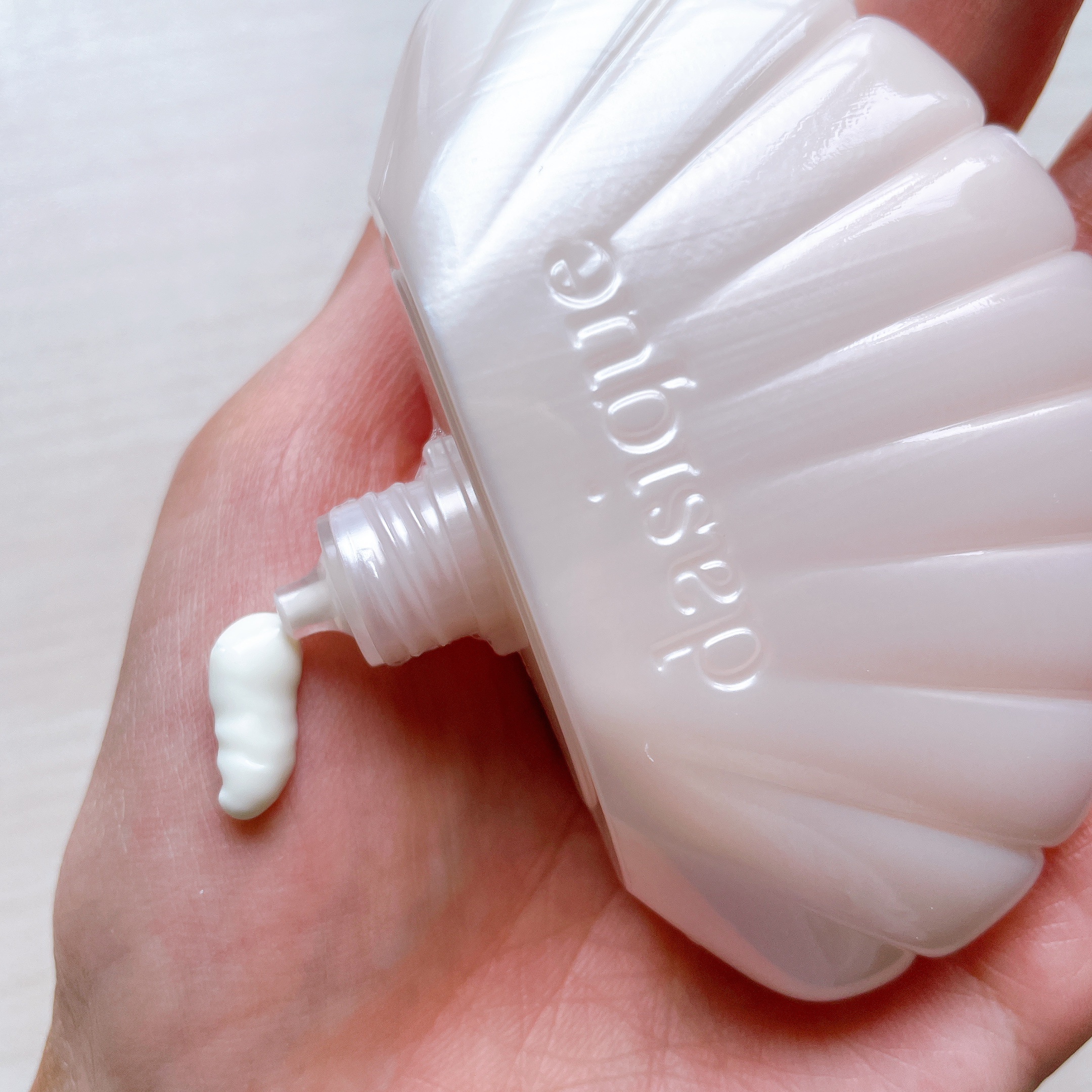 アクアシェルサンクリーム/dasique/日焼け止め・UVケアを使ったクチコミ（3枚目）