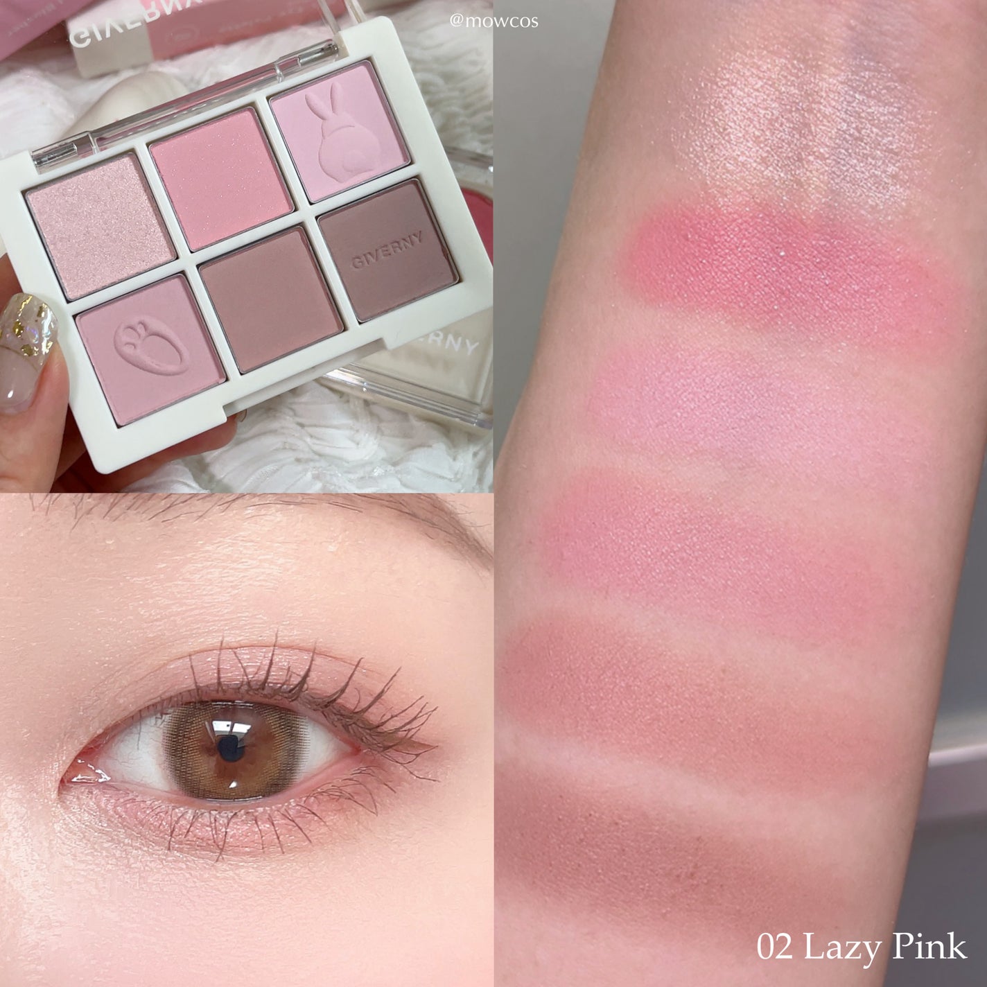 SOFT EYE PALETTE/GIVERNY/アイシャドウパレットを使ったクチコミ(1枚目)