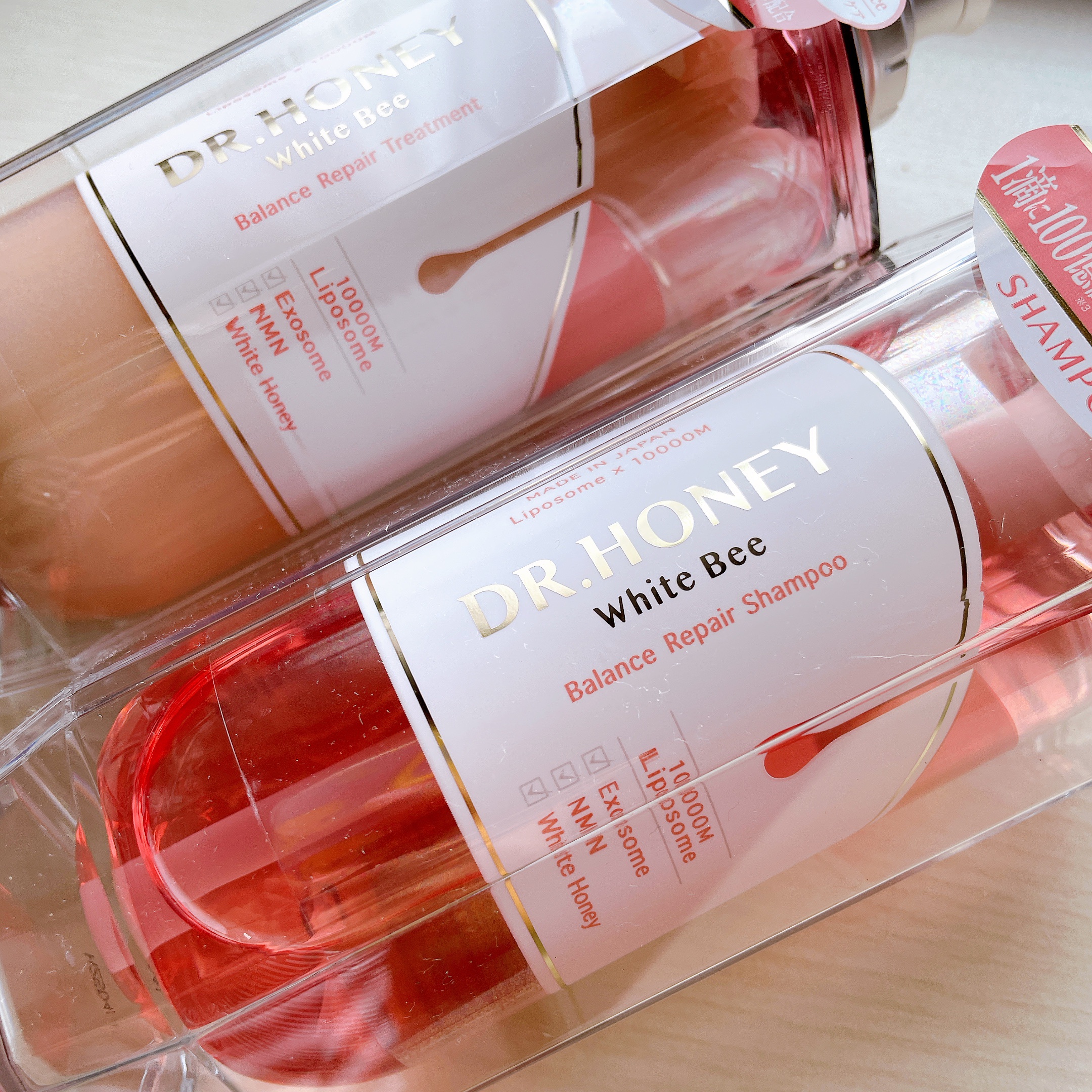 DRハニー ブロッサムティー モイスト リペア シャンプー/ヘアトリートメント/DR.HONEY/シャンプー・コンディショナーを使ったクチコミ（1枚目）