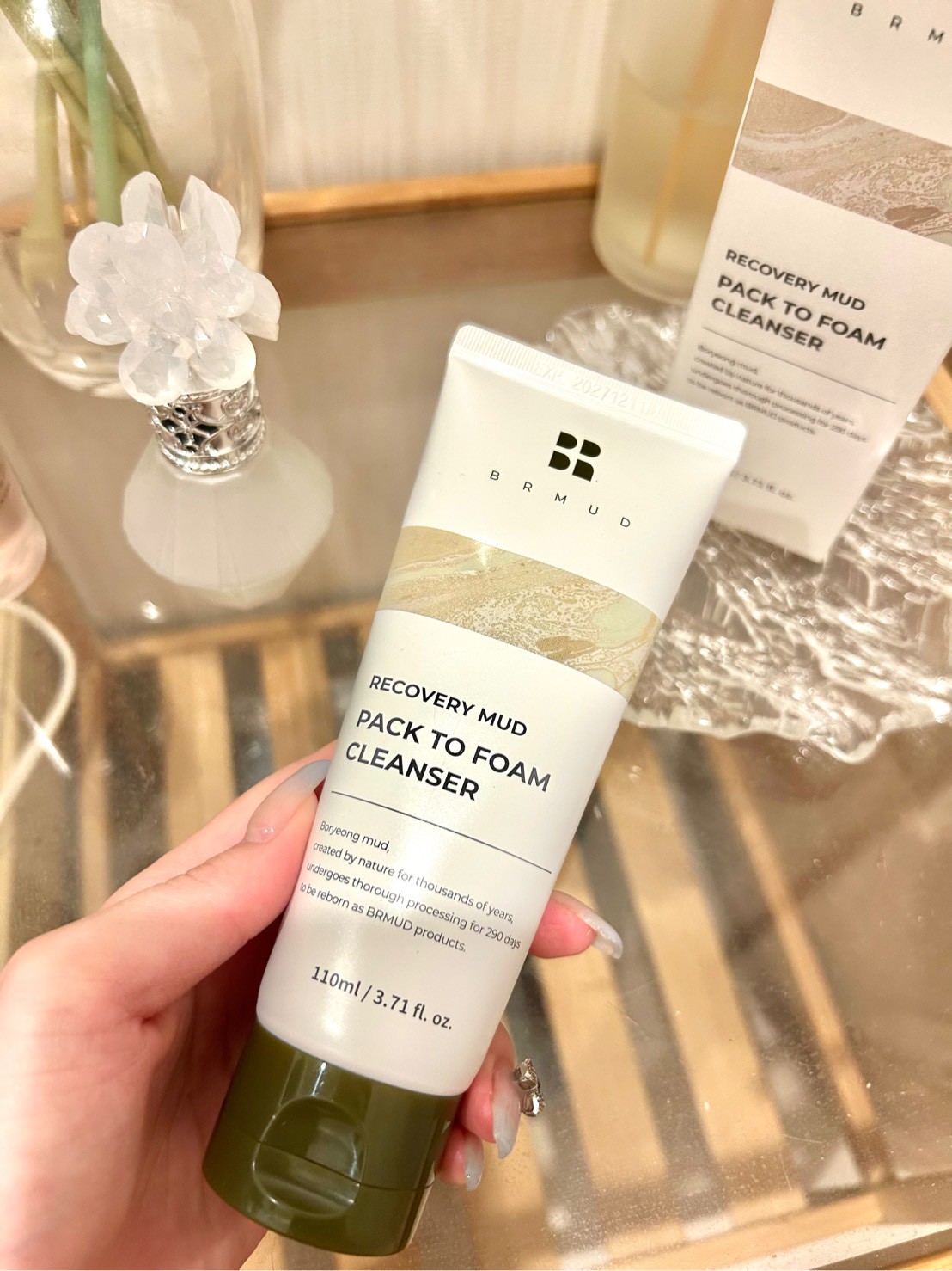 リカバリーマッドバックツーフォームクレンザー/BRMUD/洗顔フォームを使ったクチコミ（1枚目）