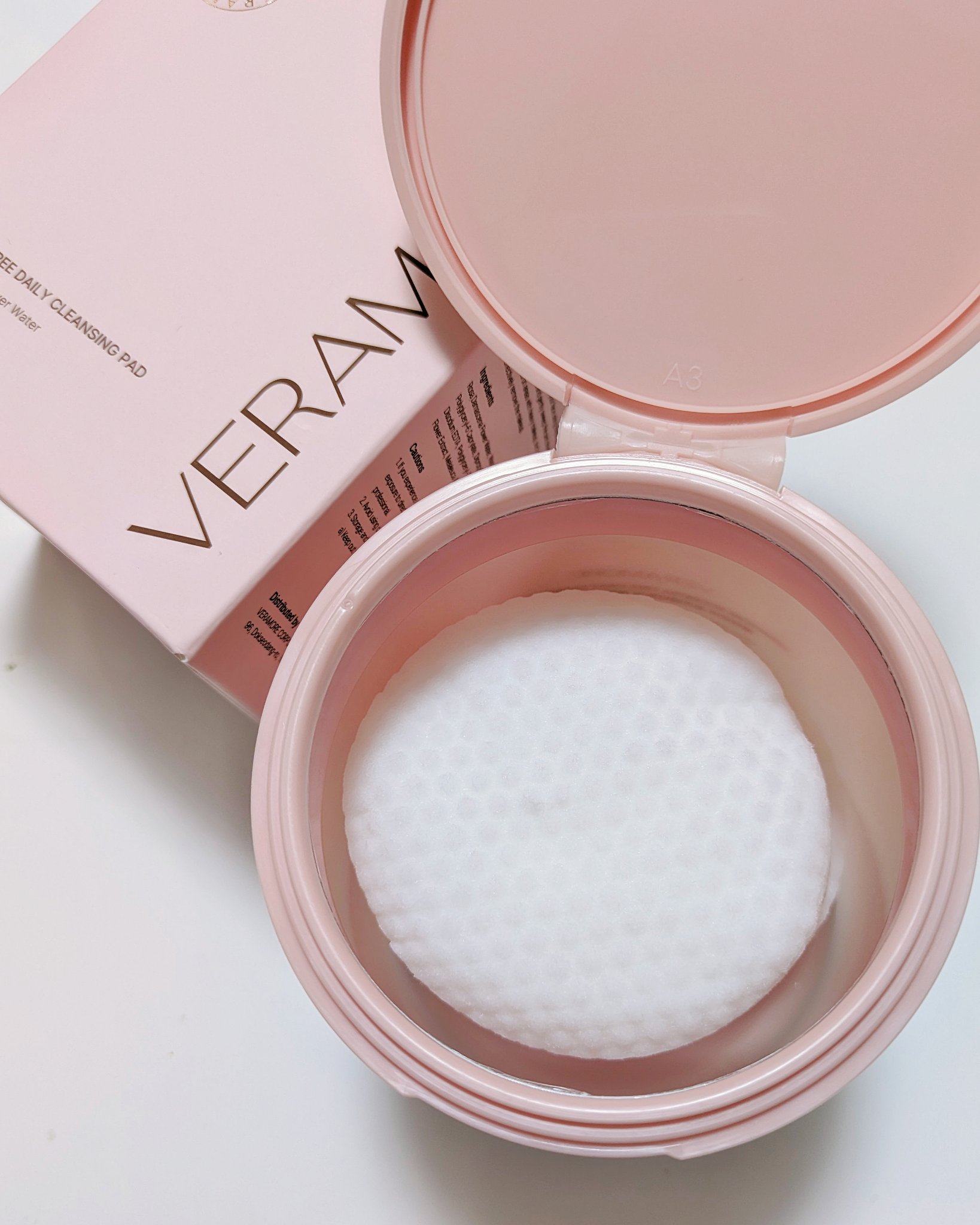 ローズ＆ティーツリークレンジングパッド/VERAMORE/クレンジングシートを使ったクチコミ（3枚目）