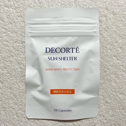 サンシェルター インナー ホワイトプロテクション/DECORTÉ/美容サプリメントを使ったクチコミ(5枚目)