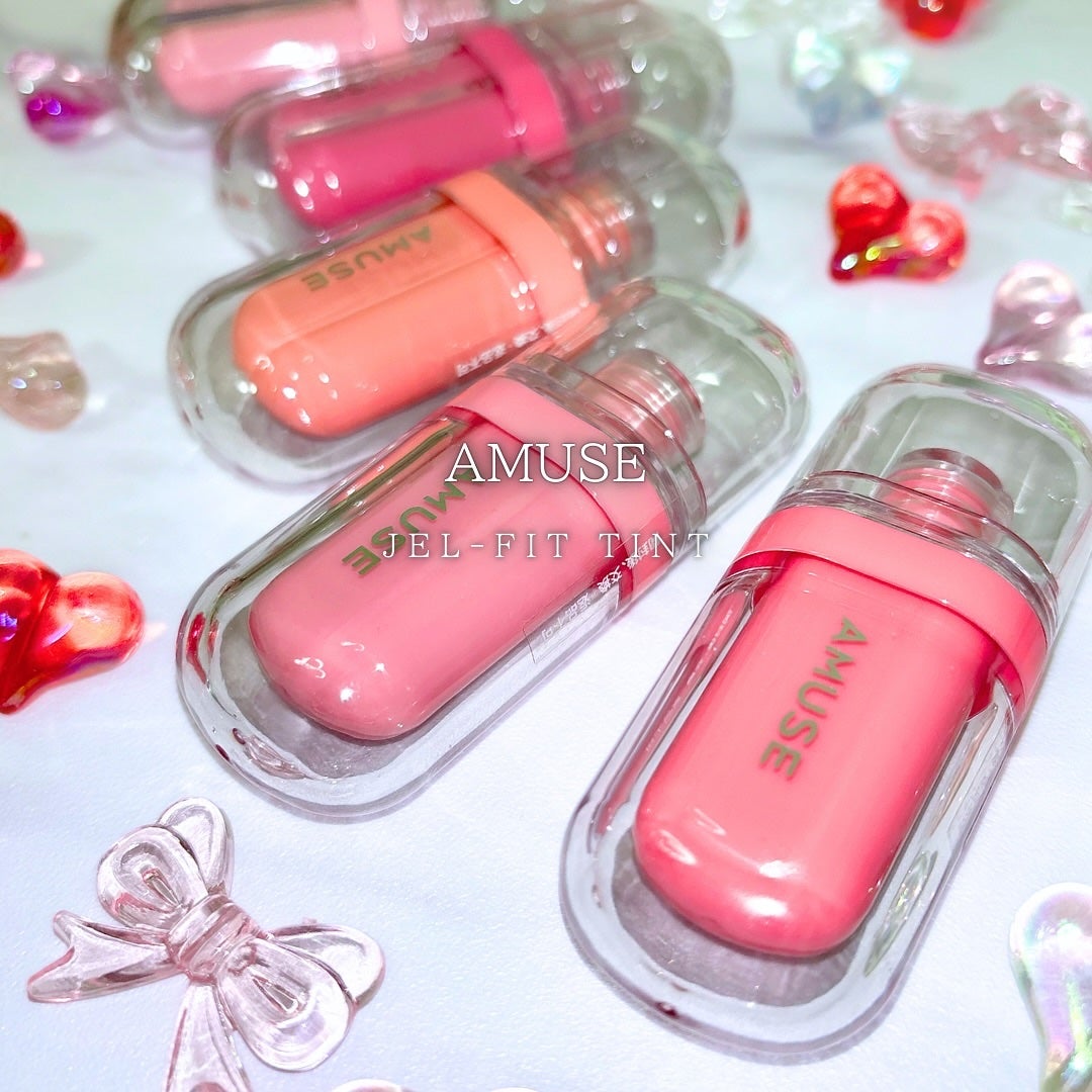 ジェルフィットティント/AMUSE/リップティントを使ったクチコミ(1枚目)