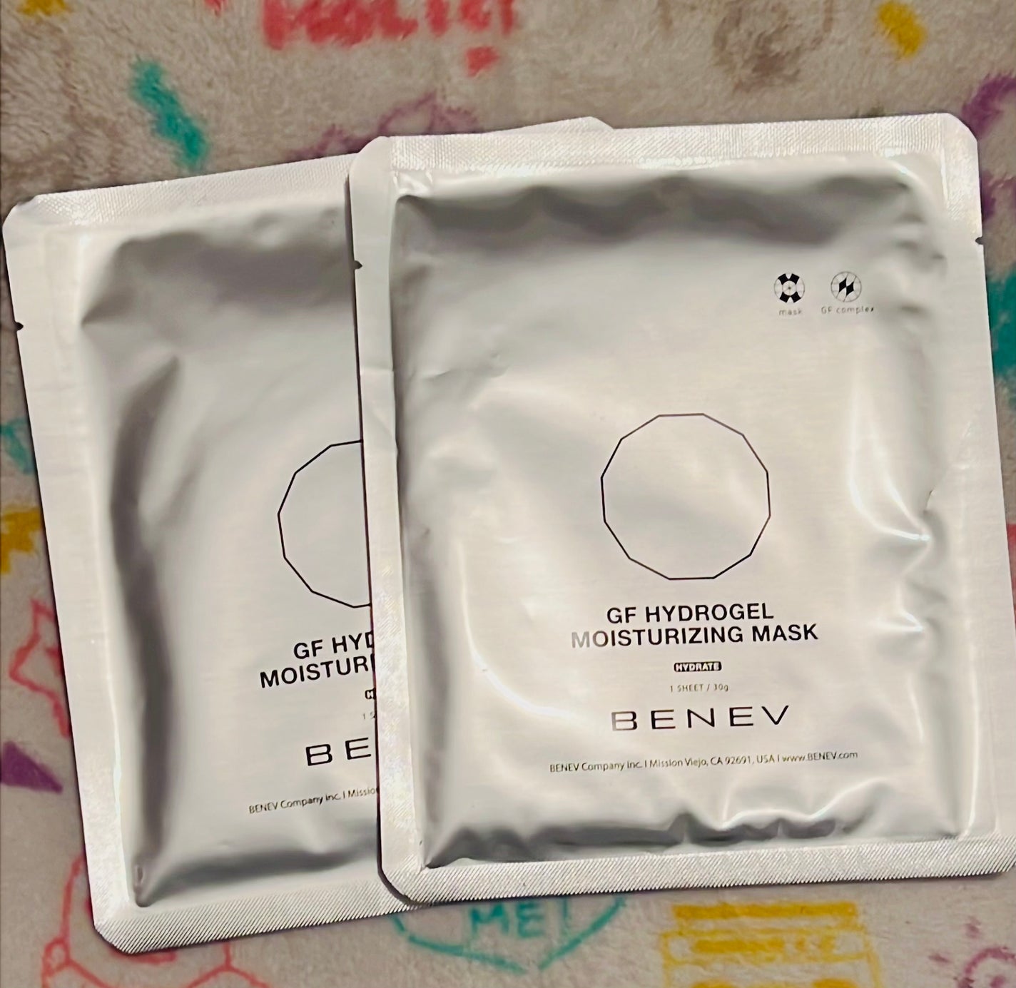 試してみた】BENEV ベネブ GFハイドロジェルモイスチュアライジング 試してみた】BENEV ベネブ GFハイドロジェルモイスチュアライジング