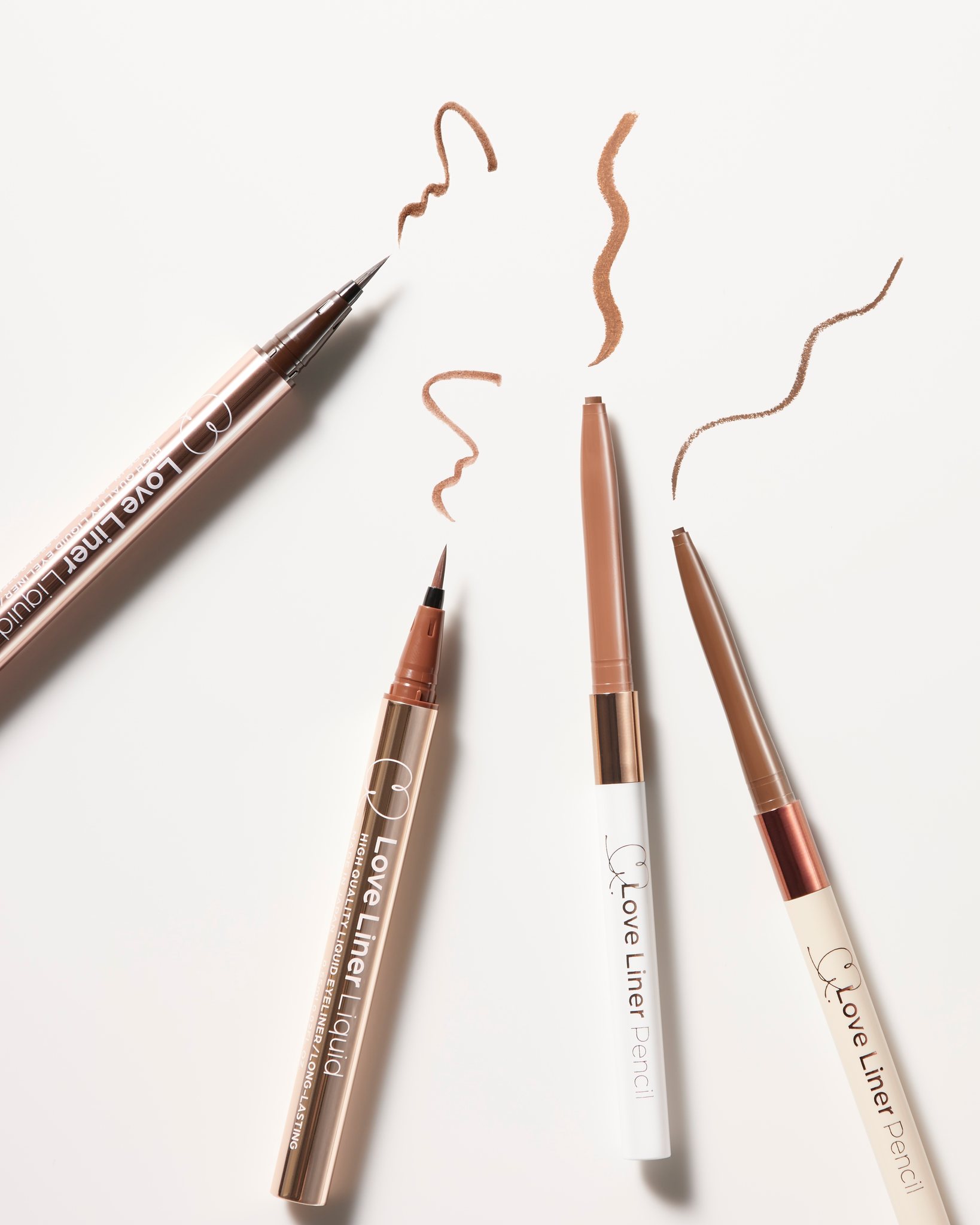 #ブラウンカラー が豊富なラブ・ライナーの#アイメイク アイテム

定番カラーのブラウンもラブ・ライナーならバリエーション豊富！
おすすめのブラウンアイライナーをピックアップしてご紹介✨

#リキッドアイライナー
▪ダークブラウ