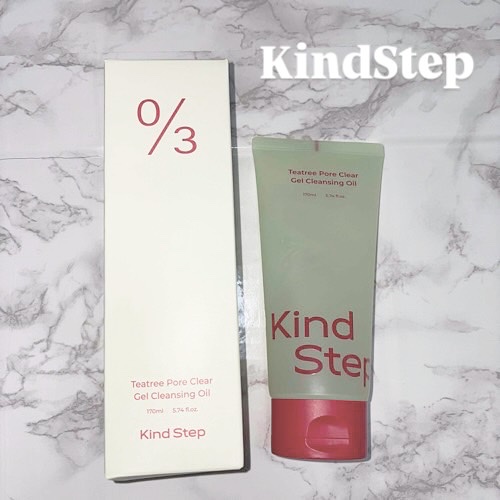 ティーツリージェルクレンジングオイル/KindStep/クレンジングジェルを使ったクチコミ（1枚目）