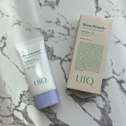 バイオームレメディパープルトーンアップUVクリーム/UIQ/日焼け止めクリームを使ったクチコミ(5枚目)