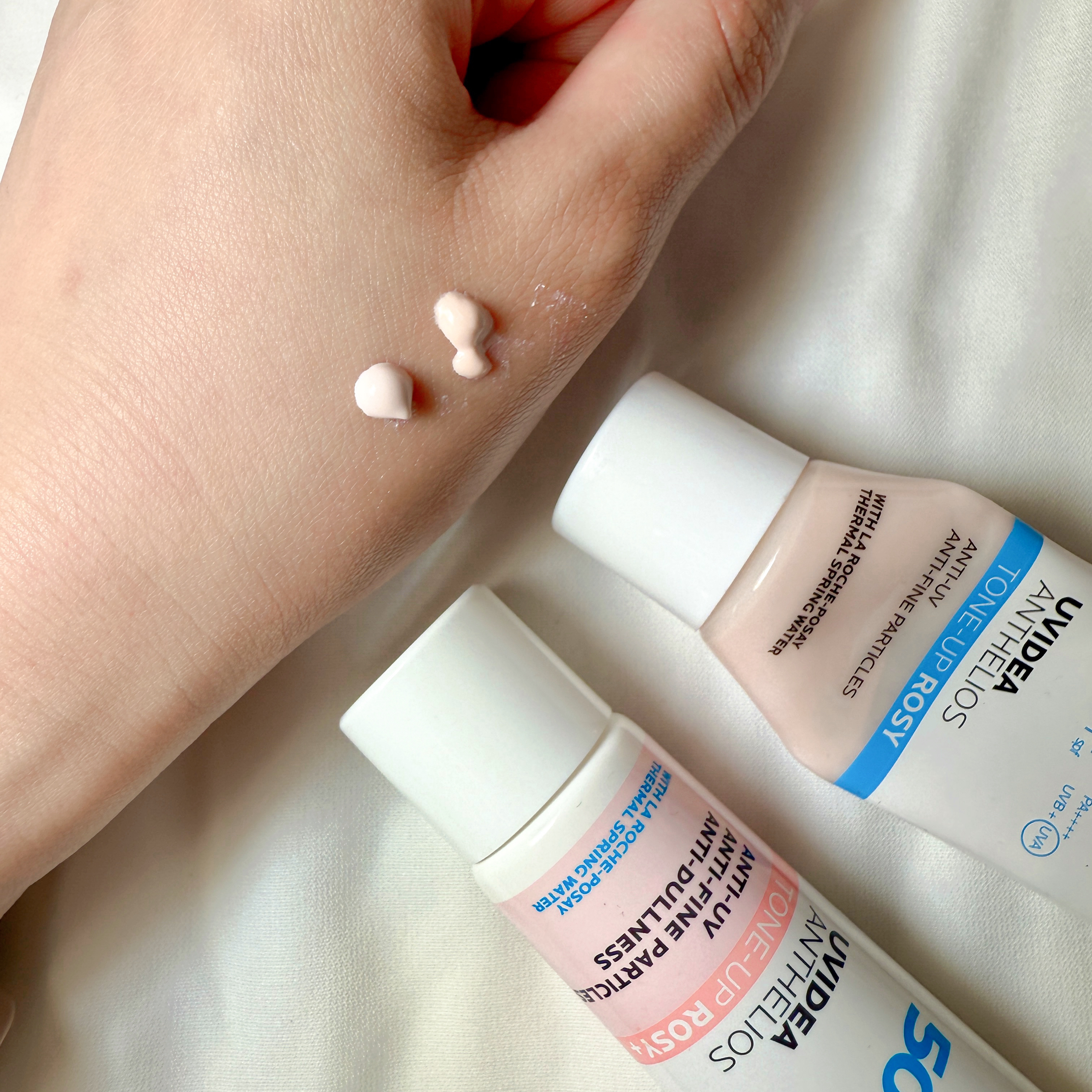 UVイデア XL プロテクショントーンアップ ローズ/ラ ロッシュ ポゼ/日焼け止めクリームを使ったクチコミ（2枚目）